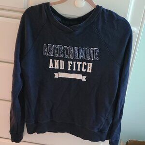 Vintage Abercrombie and Fitch Crewneck Sweatshirt Medium Y2K